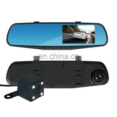 Drop Shiping GT600 Car Camera Dvr Video Recorder Rear View Mirror Night Vision 1080p Dual Front and Rear Dash Cam photo-2