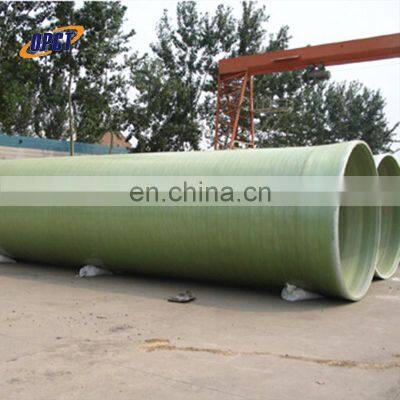 Cheap GRP underground glass fiber gre winding frp process pipe Sand pipe DN300-4000mm