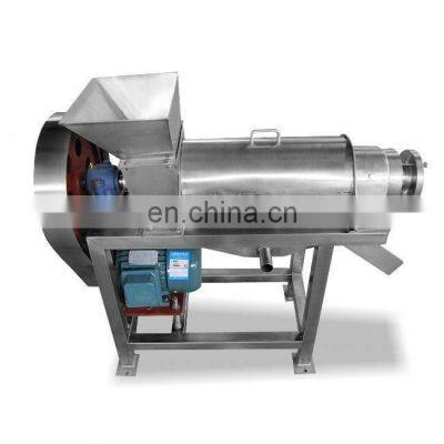 Mechanical equipment spiral juicer Tomato celery and wheat straw juicer High efficiency and easy operation