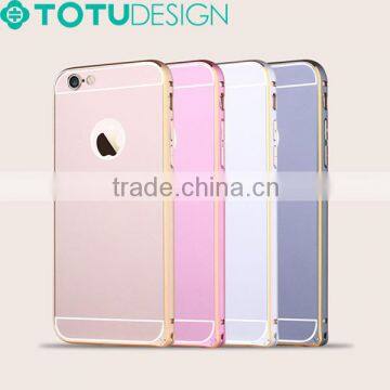 TOTU Unique Design Hot Sale Beautiful Back Plane plus Aluminum Metal Bumper Case for iphone 6