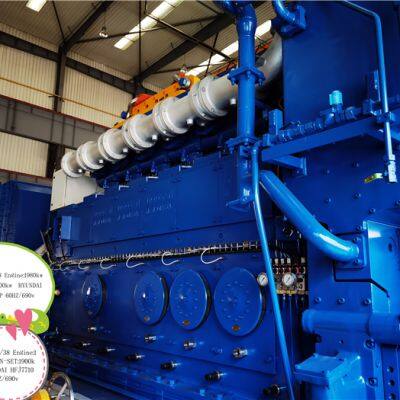 4 Sets MAN6L27/38 HFO Generator Set 690V 60Hz 720rpm