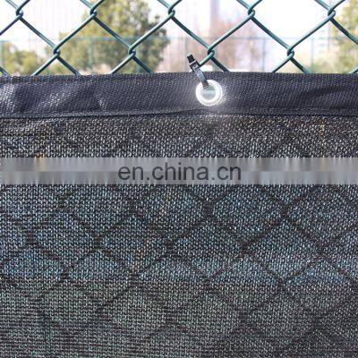 Black fence screen mesh privacy screen 130gsm