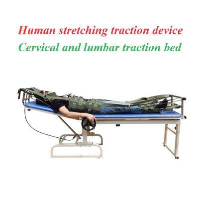 Human stretching traction device