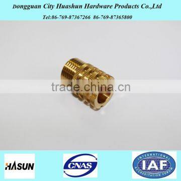China Supplier Sales All Size of Precision Knurled Brass Sleeve Nut for Plastics photo-5
