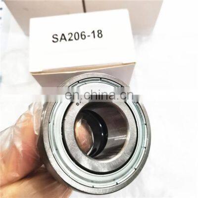 Buy New product Eccentric Bore Insert Ball Bearing SA206-18 Spherical Insert Bearing SA206-18 with high quality