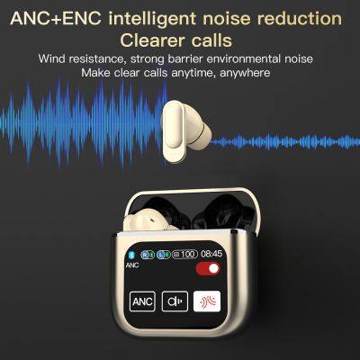 Newest TWS Wireless Earbuds ANC Touch Screen Digital Battery Indicator JL Chipset Noise Cancelling Headset for Gaming photo-3