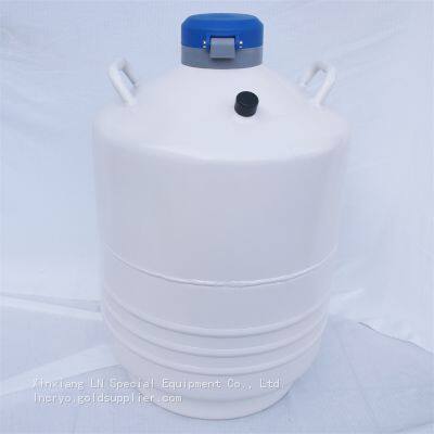 30L Liquid Nitrogen Tank of Animal Husbandry Artificial Insemination Frozen Sperm Container