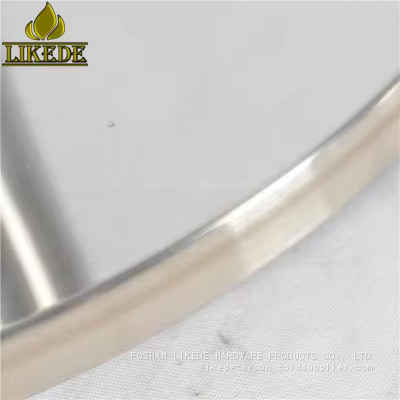 Wholesale Cheap Round Stainless Steel Dining Table Base Leg Circle Furniture Legs photo-5