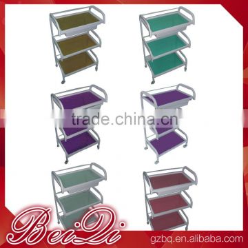 Beiqi Simple Barber Chair Parts Salon Trolley Many Color Tool Car Hair Salon Equipment