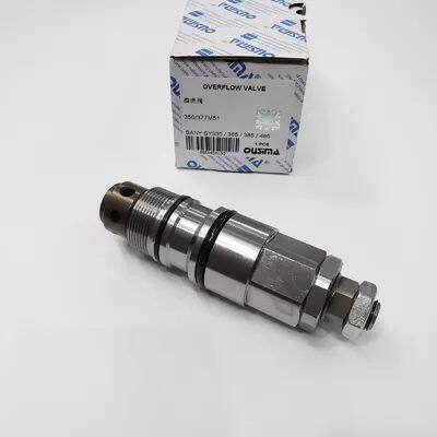 Sany Hydraulic Pressure Relief Valve 377M51 for SANY SY335 SY365 SY385 SY485 Solenoide Stop Sany 365