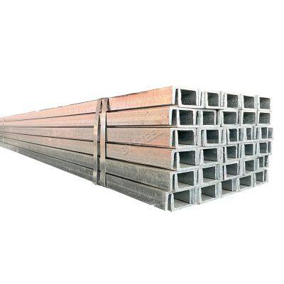 ASTM A36 Channel Steel Galvanized Channel Manufacturer Prices With Standard Length photo-3