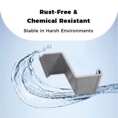 Low Vibration Quiet Installation Plastic Sheet Piles for Urban Waterfront Upgrades photo-5