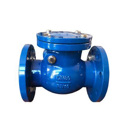 BS Standard 5153 PN16 Ductile Iron Flange Swing Check Valve photo-2