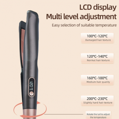 2-in-1 Twisted Straight Curling Iron/wave Clamp for Both Curling and Straightening Purposes（Wechat:13510231336） photo-3