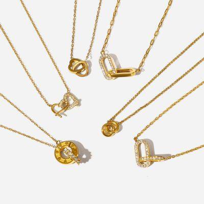 18K Gold PVD Coated Stainless Steel Necklace With Lifetime Warranty photo-3