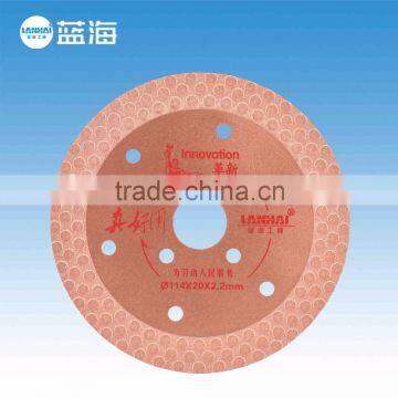 114mmConvex Point Diamond Circular Saw Blade for Stone Cutter Granite Concrete