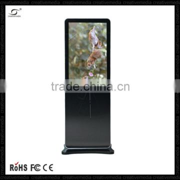 hd digital video monitor lcd ad display stand iphone shape advertising player 42 inch floor stand lcd advertising player