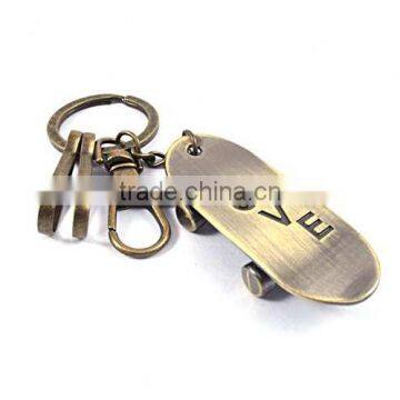 Factory Oem Custom Logo Skateboard Alloy Metal Keychain Models photo-2