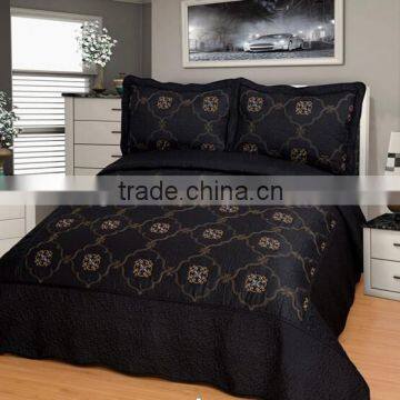 Hot Sale 3Pcs Embroidered Quilt Set photo-6