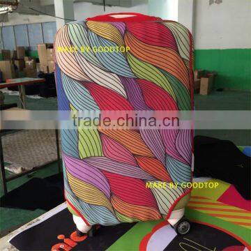 colorful neoprene luggage case cover soft