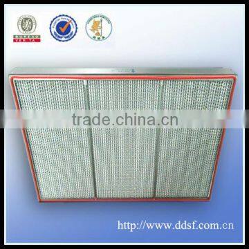 Good Sealed Paper Strainer Panel Hepa Filter