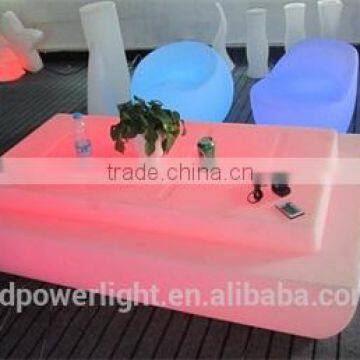 PE Plastic LED Bar Table with remote 16049F