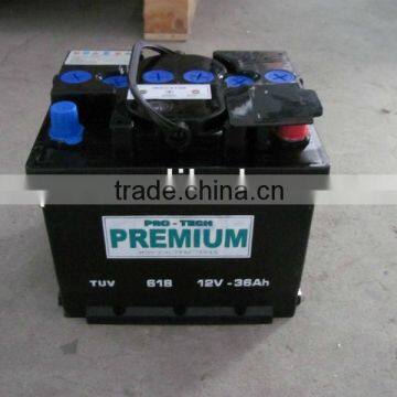 Maintenance free automotive battery