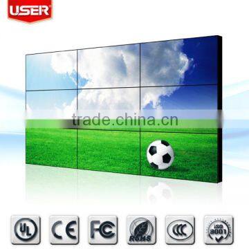 46inch altra-thin bezel 3*4 LCD DID video wall