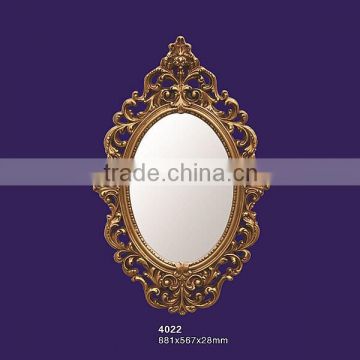 4022 Antique Style Gold Tone Bathroom Furniture Decorative Hinged Wall Mirrors For Home Decor