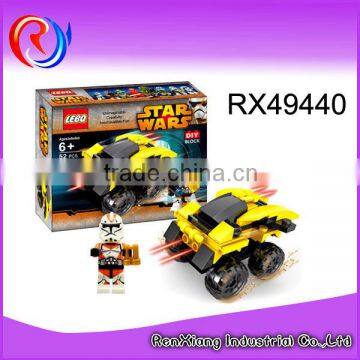 Funny building block set toys car series toys for kids