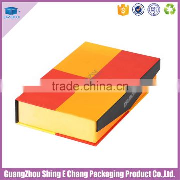 Custom logo color paperboard printing gift packaging box with magnet