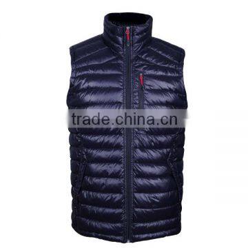 winter wholesale 100% polyester vest pattern men custom