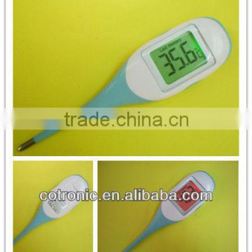 Jumbo display 8s fast reading backlight CE FDA approved digital clinical thermometer