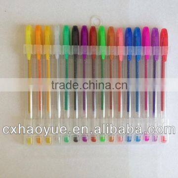 China maufacturer BP fruit scent glitter pen for gift