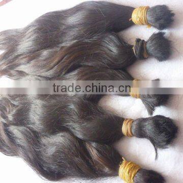 top quality and factory price 20"-32" Grade5A Virgin peruvian remy hair bulk