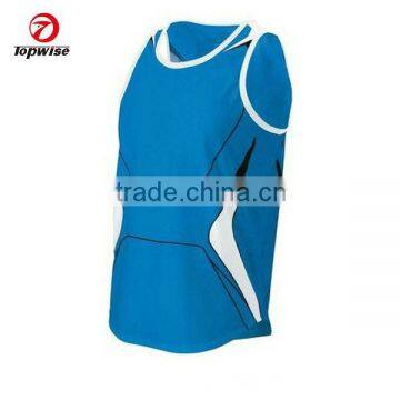 High Quality Summer Running Vest With Sublimated Print