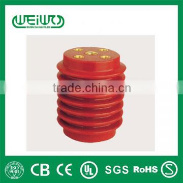 Red electrical epoxy cast resin insulators