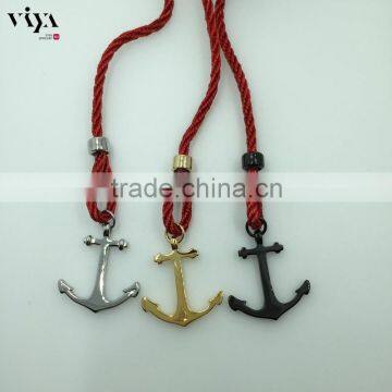 bloody red rope anchor lovers bracelet for wedding door gift wholesale jewelry for resale