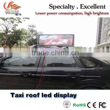 RGX Wireless P5 double side full color taxi roof top signs leds display