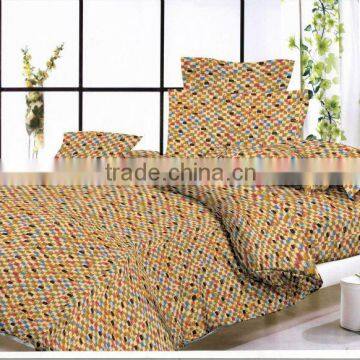 100% polyester microfiber bedding sets 80gsm