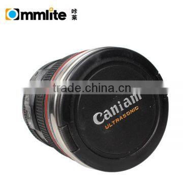 Fashion and Creative lens mug/Lens cup Small White/Black for Canon as gift