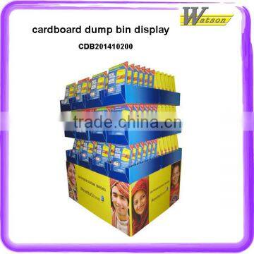 new design corrugated pallet display stand for cooking tools