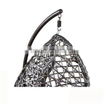 Egg Shape PE Rattan Cocoon Hanging Chair for Garden-FN4111 photo-2