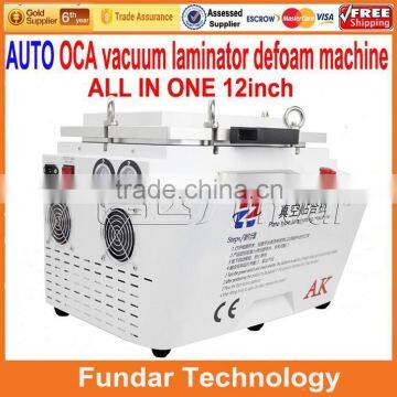OCA Vacuum Laminating Machine LCD Refurbishing Laminator Machine Built-in Bubble Remover Machine