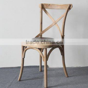 Provincial cross back dining chair/wedding chair/Antique classic cross back chair