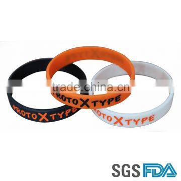 Custom Design Silicone Anti Mosquito Wristband, Silicone Sport Bracelet