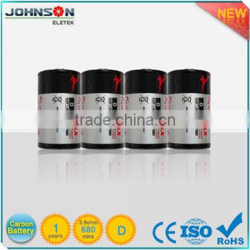 D r20 zinc carbon UM-1 1.5V d type battery