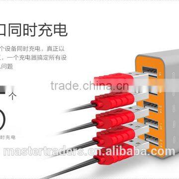 Original HOCO Universal Intelligent Balance ABS PC Material Quick Travel Charger Adapter With 5 USB MT-3587 photo-4