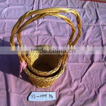 willow flower basket