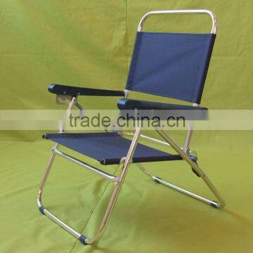 Aluminum folding outdoor beach chair